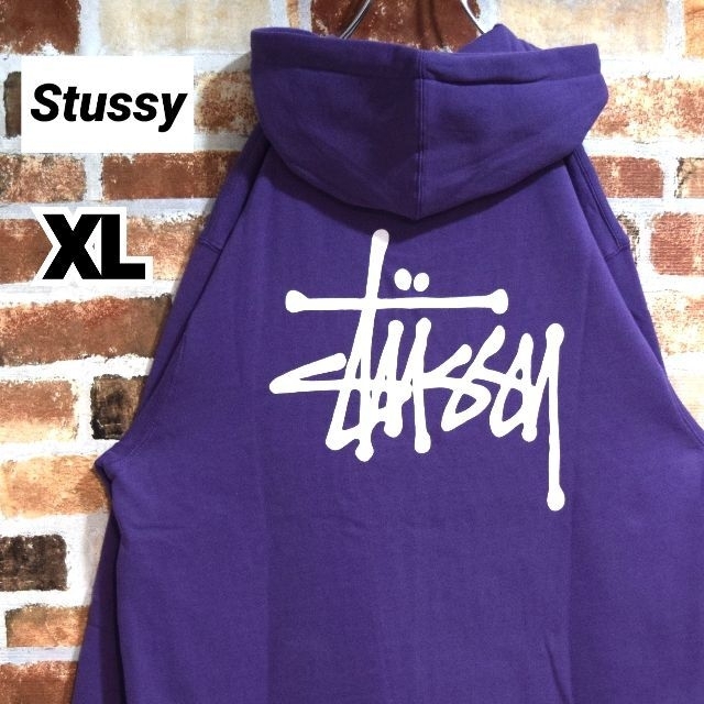 限定SALE低価】 STUSSY 《ステューシー》希少カラー パープル ビッグロゴ Sサイズ スウェットの通販 by  スアの古着屋☆プロフ必読｜ステューシーならラクマ