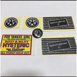 ヒステリックグラマー(HYSTERIC GLAMOUR)のhysteric glamour❤️ステッカー/6点(その他)