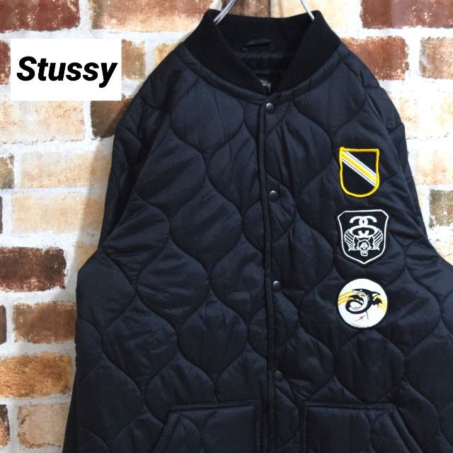 【レア】stussy × READY AND FORWARDキルティング ダウン