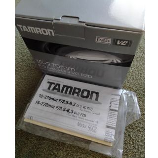 タムロン(TAMRON)のタムロン　18-270  3.5-6.3  キャノン用(レンズ(ズーム))