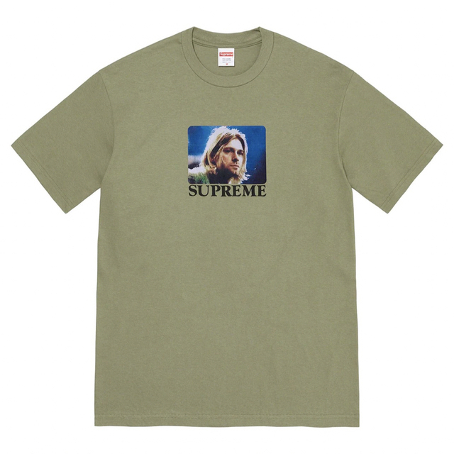 Supreme(シュプリーム)の【 Light Olive L 】Supreme Kurt Cobain Tee メンズのトップス(Tシャツ/カットソー(半袖/袖なし))の商品写真