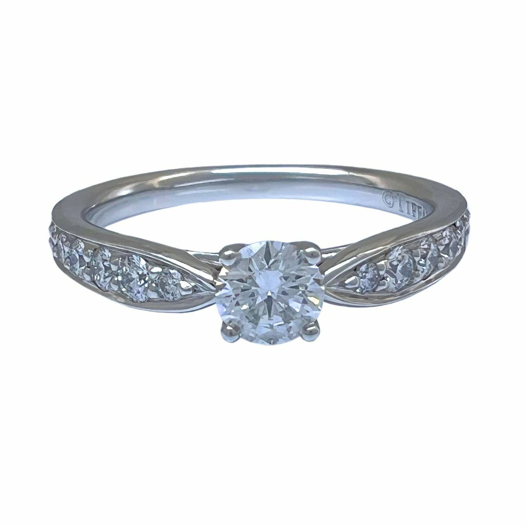 Tiffany & Co.(ティファニー)のティファニー　リング　ハーモニー　ソリティア　ダイヤ　Pt950　4号　指輪 レディースのアクセサリー(リング(指輪))の商品写真