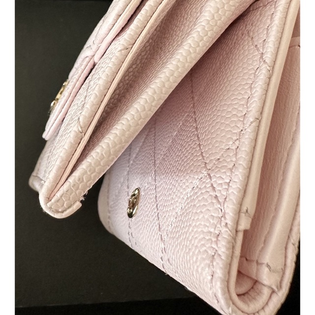 最終値下げCHANEL💖三つ折り財布