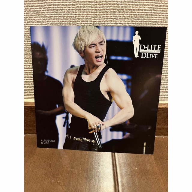 BIGBANG(ビッグバン)のテソン　(D-LITE )CD＋DVDセット(カード付き) エンタメ/ホビーのCD(ポップス/ロック(邦楽))の商品写真