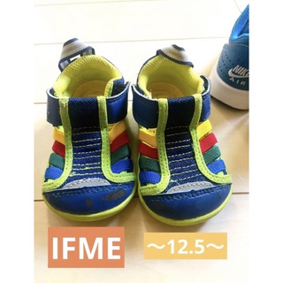 イフミー(IFME)のIFME 12.5 カラフル　サンダル　マジックテープ(サンダル)