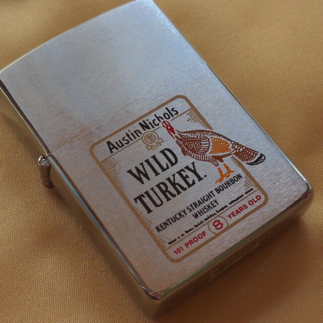 ZIPPOライター ワイルドターキー WILDTURKEY  筆記体ファッション小物