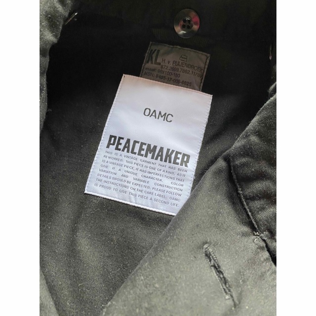 oamc peacemaker m65 タイダイ ヴィンテージ ブラック XL | cao.com.ec