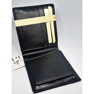 メンズ　二つ折り 財布　ブラック　未使用　comme　des　jone s(折り財布)