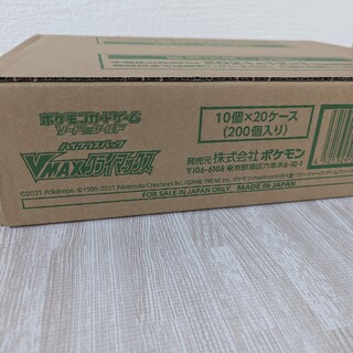 ポケモンカードゲーム ハイクラスパック VMAXクライマックス 1カートン(Box/デッキ/パック)