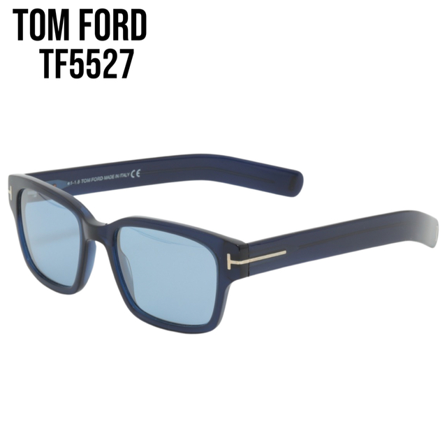 TOM FORD - 美品 TOM FORD TF5527 ダークブルーレンズ 50□18-145の