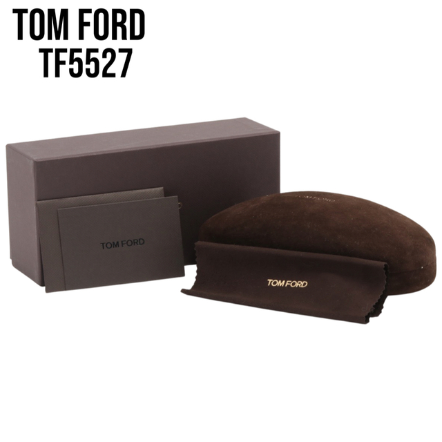 TOM FORD(トムフォード)の美品　TOM FORD TF5527 ダークブルーレンズ　50□18-145 メンズのファッション小物(サングラス/メガネ)の商品写真