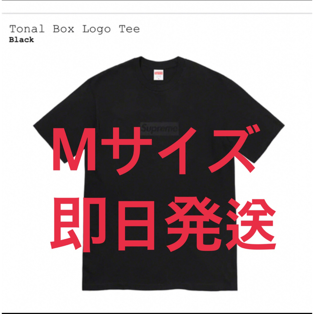 Supreme Tonal Box Logo Tee Black XL