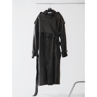 マルタンマルジェラ(Maison Martin Margiela)のKEISUKEYOSHIDA leather trench coat(トレンチコート)