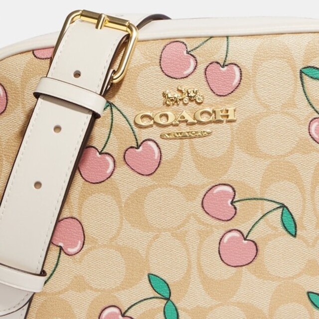 COACH斜めかけショルダーバッグチェリー柄 1