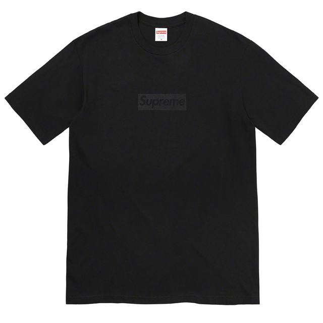 Supreme Tonal Box Logo Tee "Black"