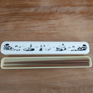 ムーミン(MOOMIN)のムーミン  弁当用箸&箸箱(弁当用品)