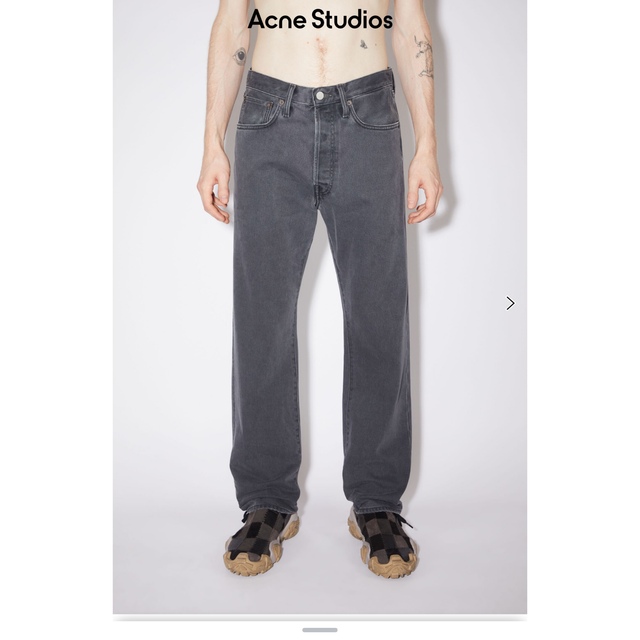 acne studious レギュラーフィットデニム