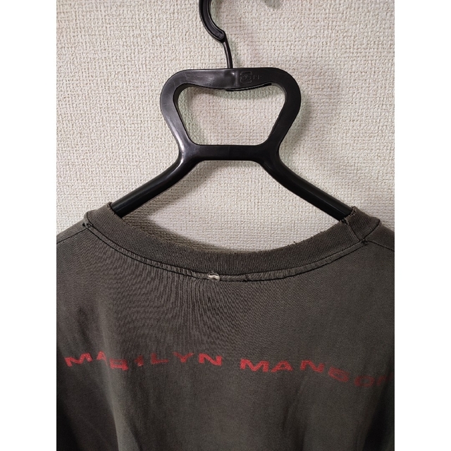 【値下げ不可】古着 90s Marilyn Manson ボロ フェ