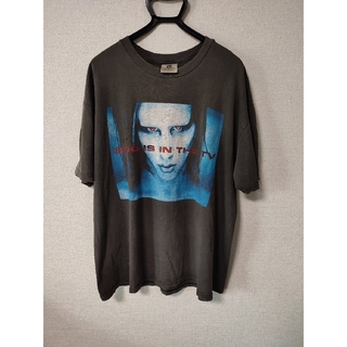 【値下げ不可】古着 90s Marilyn Manson ボロ フェ