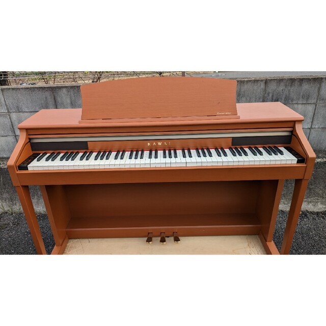 送料込みKAWAI 人気の木製鍵盤 電子ピアノ CA15C 2013年製 超美品