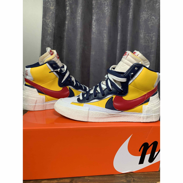 NIKE】sacai × NIKE ブレーザーミッド 28.5cm | wholesomenutcompany.com