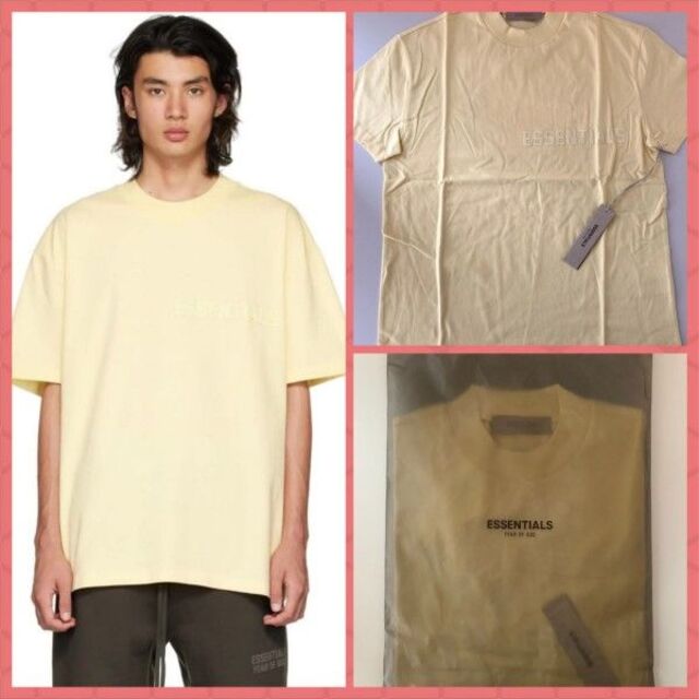ESSENTIALS イエロー フロック TEE