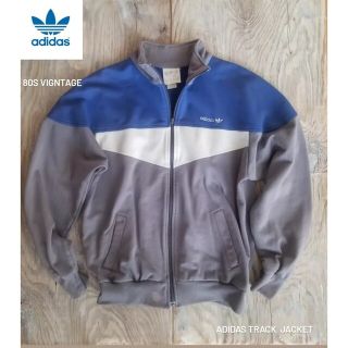 80年代 adidas　ヴィンテージ　アディダストラックジャケット　ジャージ　L(ジャージ)