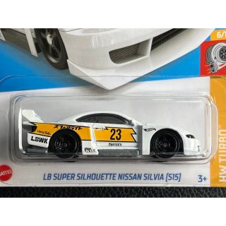 ニッサン(日産)のホットウィール LBWK LB-Racing シルビア ver.2 S15(ミニカー)