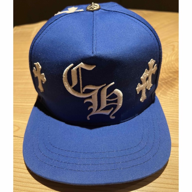 クロムハーツ クロス パッチ ベースボール キャップ 熱い販売 44100円
