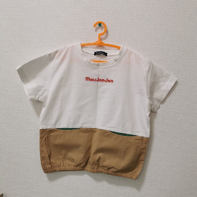 mou jon jon(ムージョンジョン)の【moujonjon】110cm 半袖 キッズ/ベビー/マタニティのキッズ服男の子用(90cm~)(Tシャツ/カットソー)の商品写真