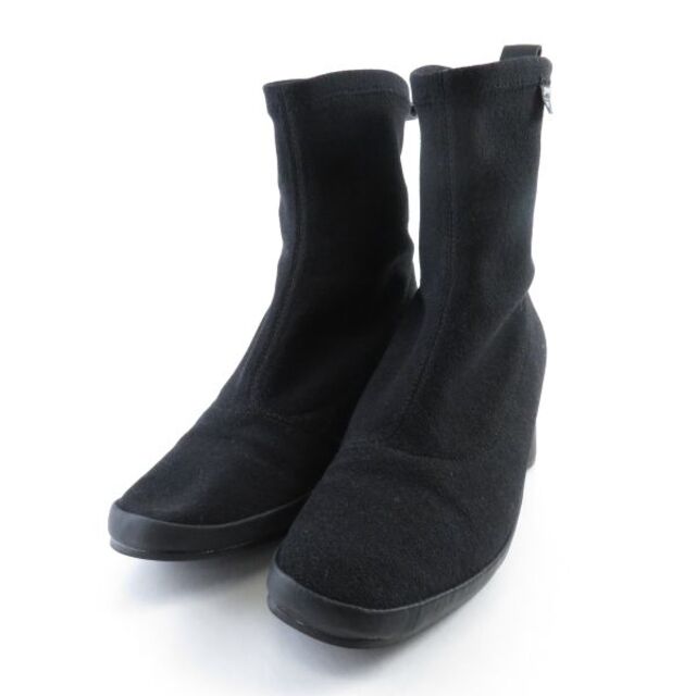 CAMPER - 美品 CAMPER カンペール ブーティ― 1点 ブラック 38(24~24.5