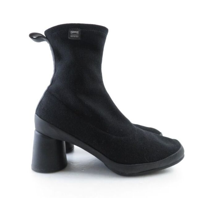 CAMPER - 美品 CAMPER カンペール ブーティ― 1点 ブラック 38(24~24.5