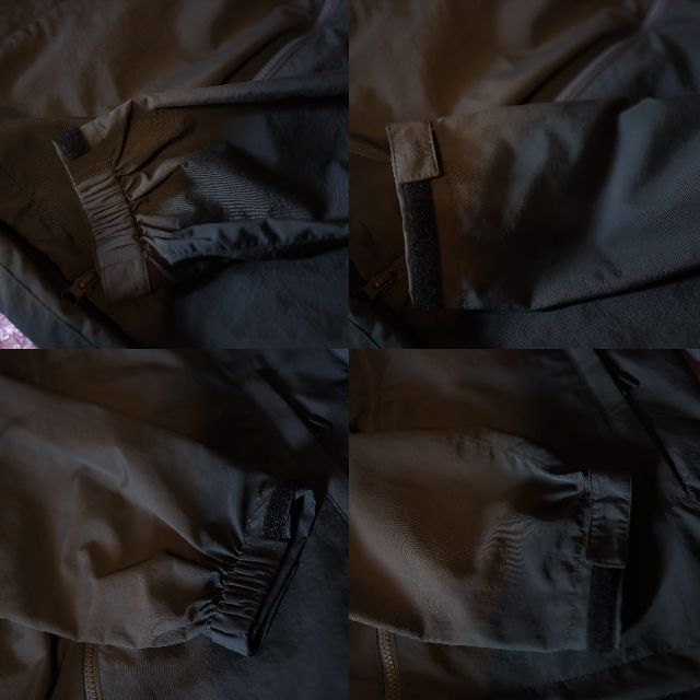 NYLON HOODED BLOUSON FCRBナイロンフーデッドブルゾン灰M