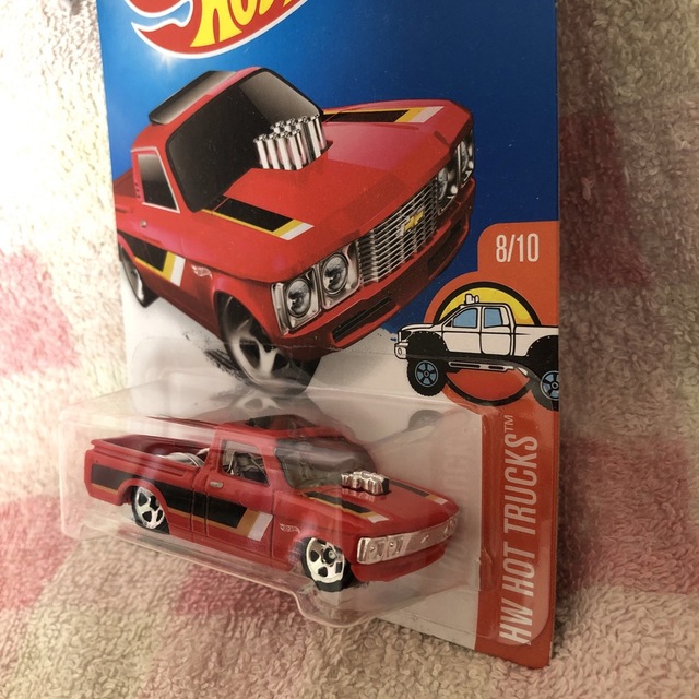 Chevrolet(シボレー)のホットウィール カスタム　’72 シェビー　LUV エンタメ/ホビーのおもちゃ/ぬいぐるみ(ミニカー)の商品写真