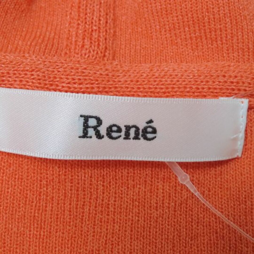 René(ルネ)の美品 Rene ルネ 6422510 ボレロ 1点 オレンジ 34 アセテート他 レディース AY3223A60 レディースのトップス(カーディガン)の商品写真