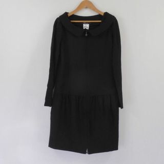 ルネ(René)の美品 Rene basic ルネ 5917020 ワンピース 1点 ブラック 34 レーヨン他 レディース AY3228A60(ミニワンピース)