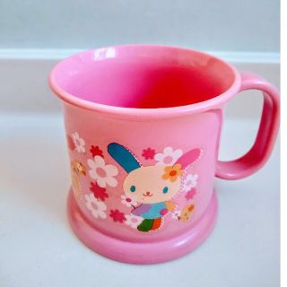 サンリオ(サンリオ)のウサハナ♡ピンク プラスチックコップ(グラス/カップ)