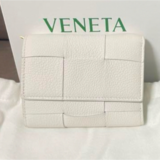 ボッテガヴェネタ(Bottega Veneta)の新品BOTTEGA VENETA 財布　カセット 三つ折りファスナーウォレット(財布)