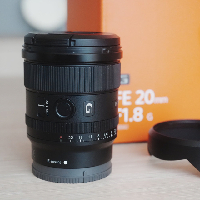 SONY FE20mm F1.8 G