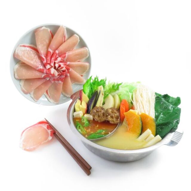 難有 食品サンプル 火鍋&しゃぶ肉 2点 業務用 ディスプレイ 韓国料理