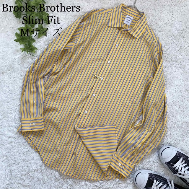 Brooks Brothers(ブルックスブラザース)の✨美品 BROOKS BROTHERS ブルックスブラザーズ 長袖 ストライプ メンズのトップス(シャツ)の商品写真