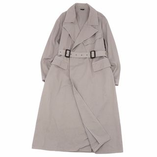 ジルサンダー(Jil Sander)のジルサンダー JIL SANDER 17SS 1stルック コート タイロッケンコート トレンチコート メンズ コットン ロングコート アウター 50(L相当) グレー(トレンチコート)