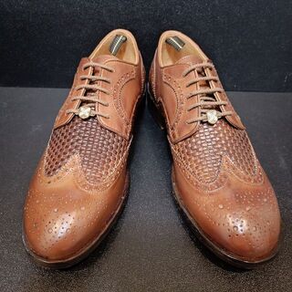 ブリマーツ（BRIMARTS） イタリア製革靴 茶 42(ドレス/ビジネス)