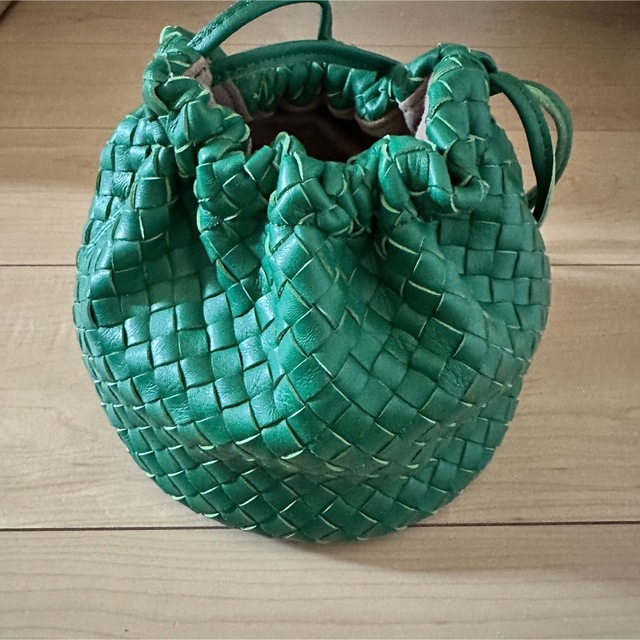 Spick & Span(スピックアンドスパン)のchiiiibag 巾着バッグ　グリーン レディースのバッグ(ショルダーバッグ)の商品写真