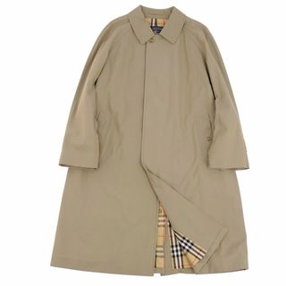 バーバリー(BURBERRY)の美品 Vintage バーバリー Burberrys コート ステンカラーコート バルマカーンコート メンズ コットン アウター 古着 94-175(L相当) ベージュカーキ(ステンカラーコート)