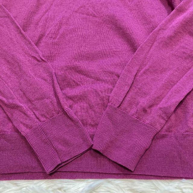 UNIQLO(ユニクロ)のUNIQLO ニット XLサイズ パープル 紫 大きいサイズ レディースのトップス(ニット/セーター)の商品写真