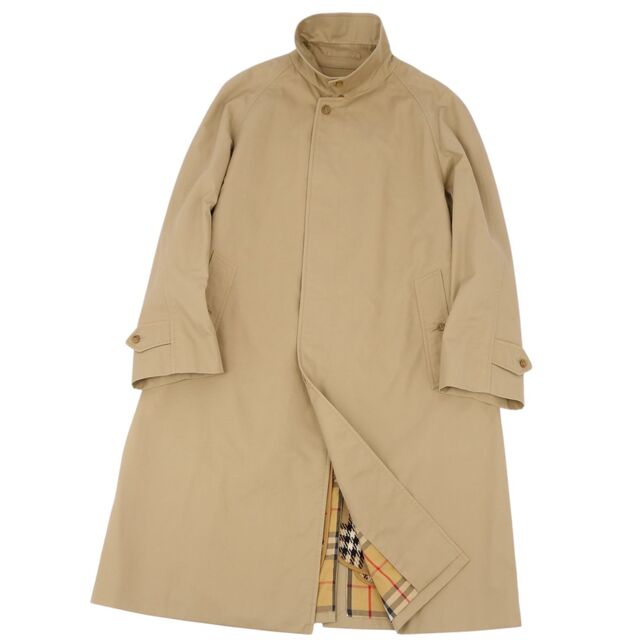 BURBERRY(バーバリー)の美品 Vintage バーバリー Burberrys コート ステンカラーコート バルマカーンコート メンズ ライナー アウター 古着 94-175(L相当) ベージュ メンズのジャケット/アウター(ステンカラーコート)の商品写真