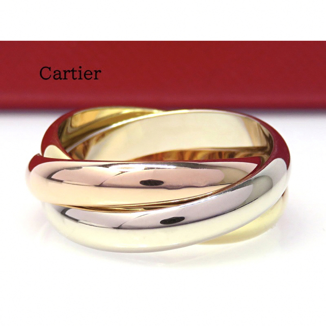 最高品質の Cartier - Cartier カルティエ 750スリーカラー トリニティ 