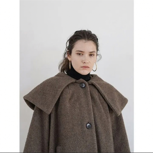 CLANE - 【clane】BIG COLLAR FLARE COATの通販 by ぴ's shop|クラネ