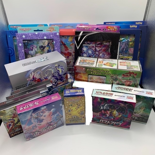 ポケモンカード　BOXまとめ　25th フュージョンアーツ ロストアビスなど